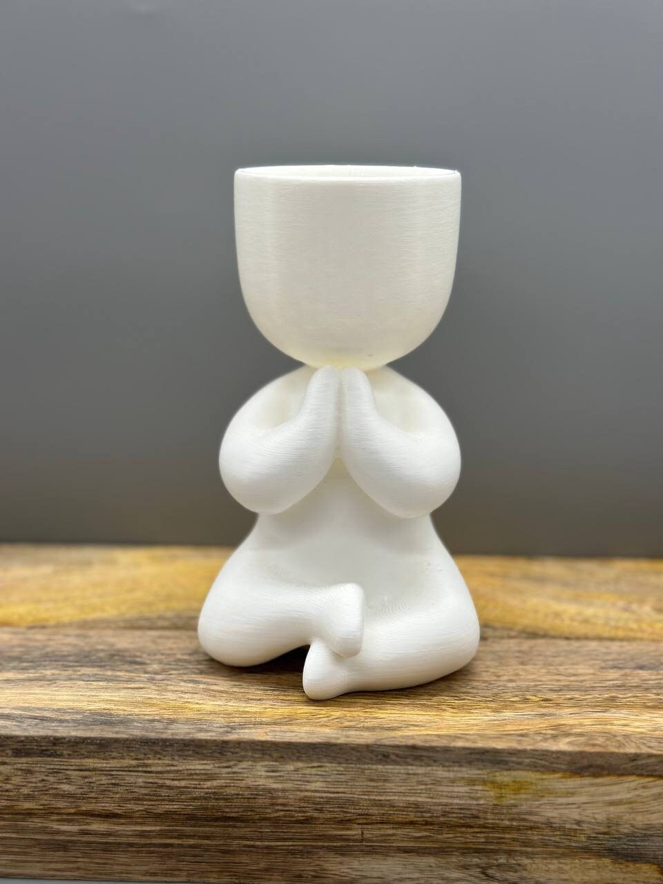 Yoga Indoor Plant Pots, Handmade Planter, Small Plant Pot | Indoor Plant stand