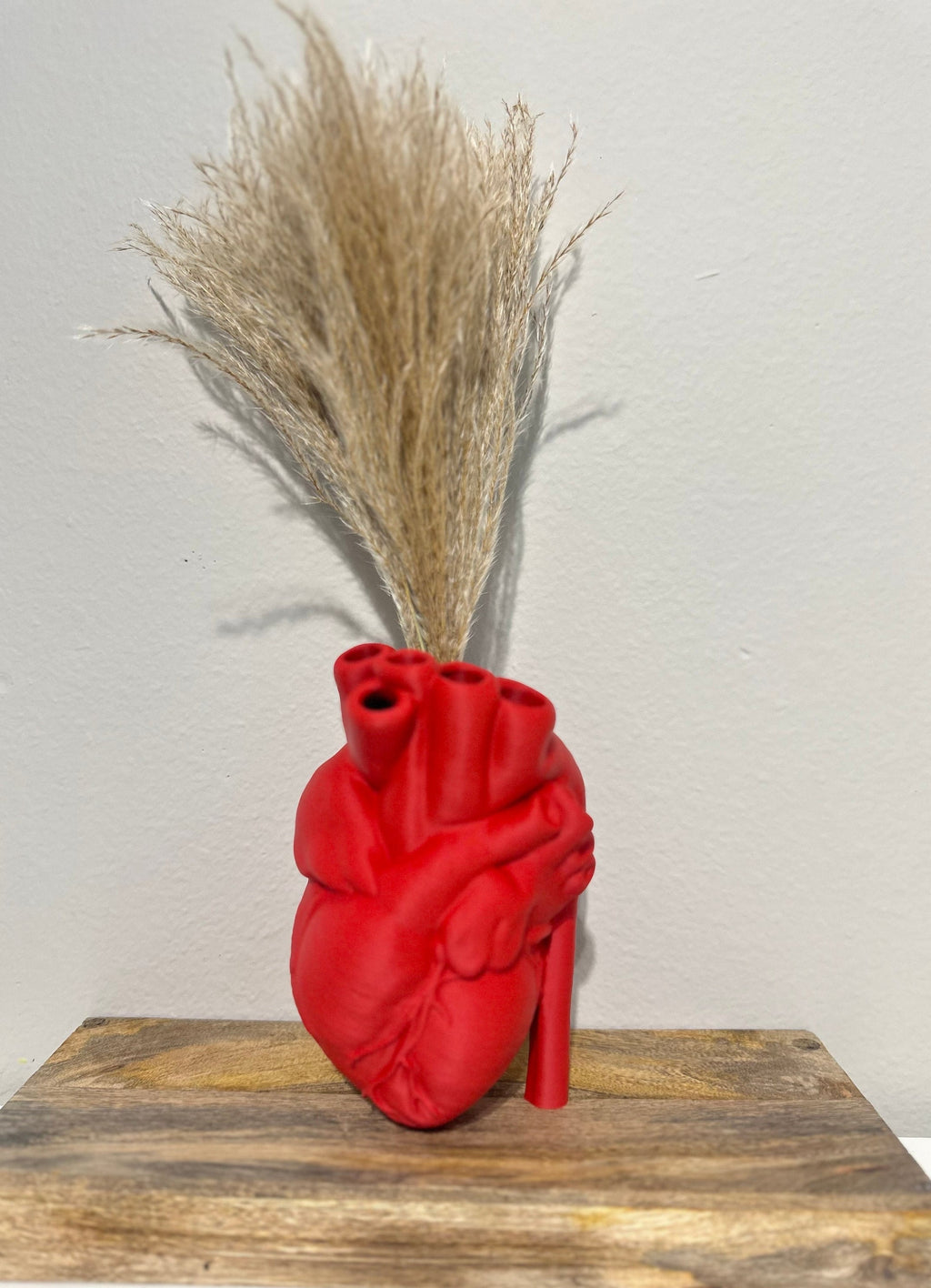 Human Heart Vase, 3D Printed Vase, Realistic Human Heart, Decor Accessories, Unique Desk Planter, Heart Planter