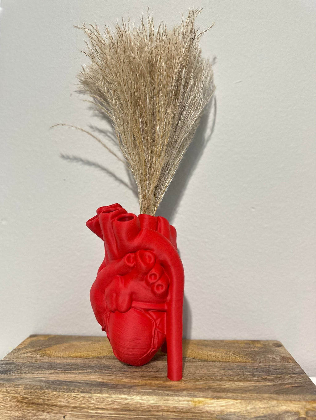 Human Heart Vase, 3D Printed Vase, Realistic Human Heart, Decor Accessories, Unique Desk Planter, Heart Planter