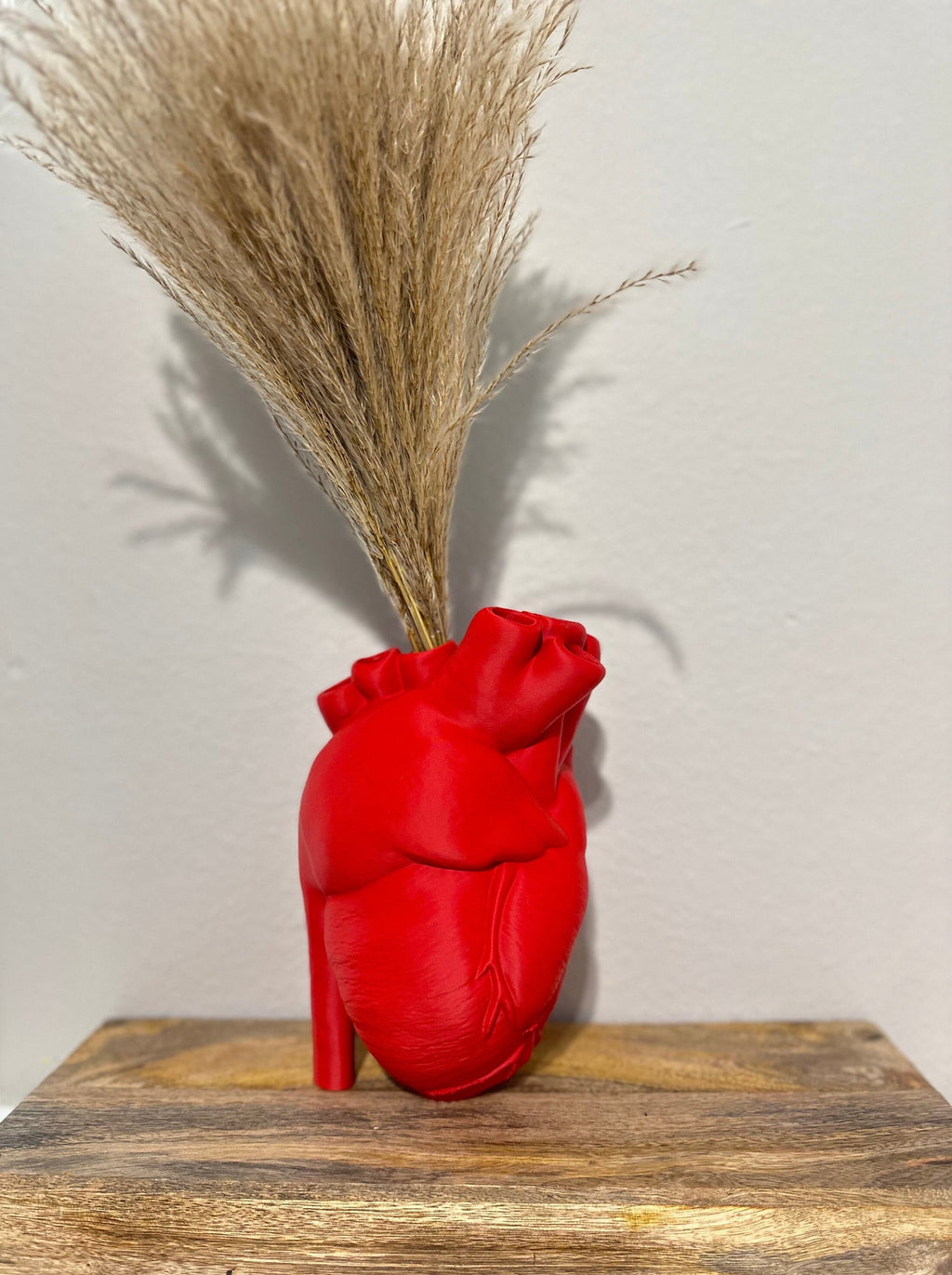 Human Heart Vase, 3D Printed Vase, Realistic Human Heart, Decor Accessories, Unique Desk Planter, Heart Planter