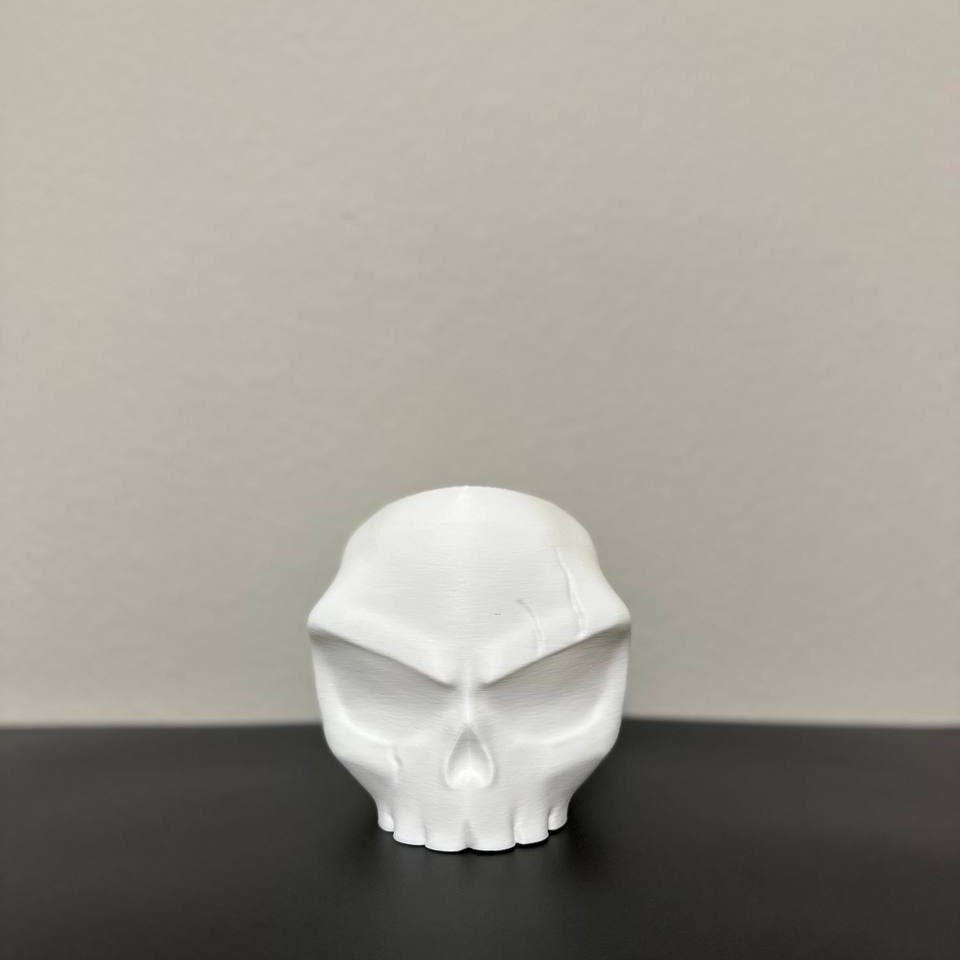 Skull Planter Pot - Unique Skull Pot for 3D Printing Enthusiasts, Skull Planter Pot - Human Skull - Skull Vase - Skull Pot - Skull Planter