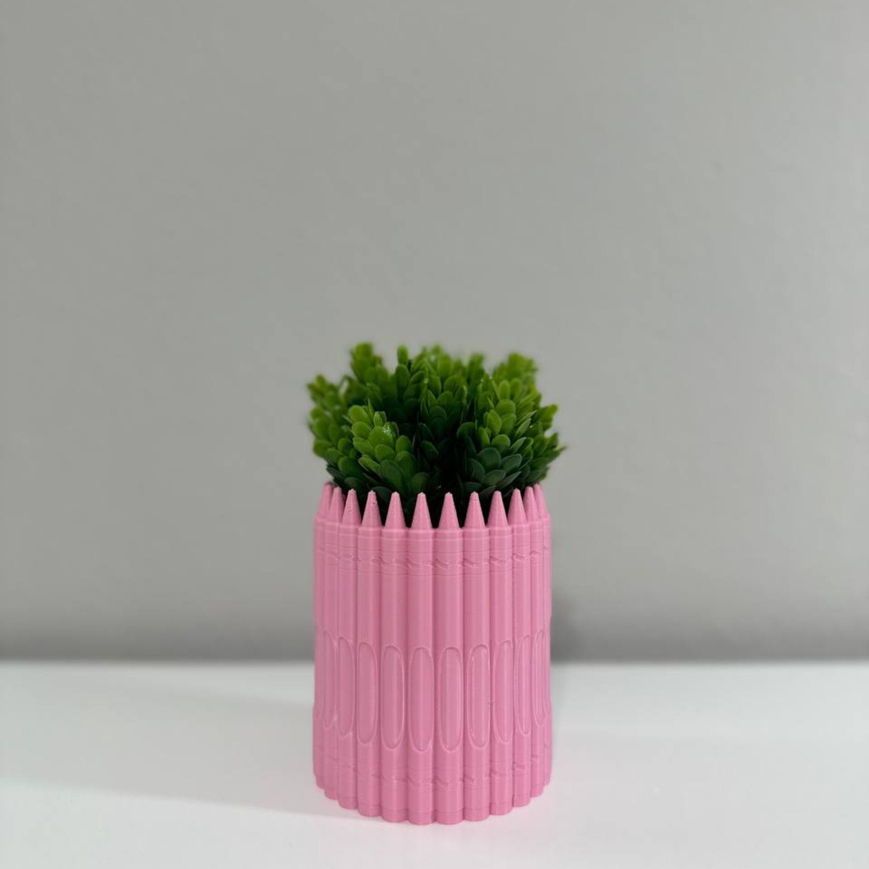 3D printed planter Crayon Pencil, Holder Cup for Your Home and Office, makeup brush holder, teacher pencil holder, Love planter Gifts
