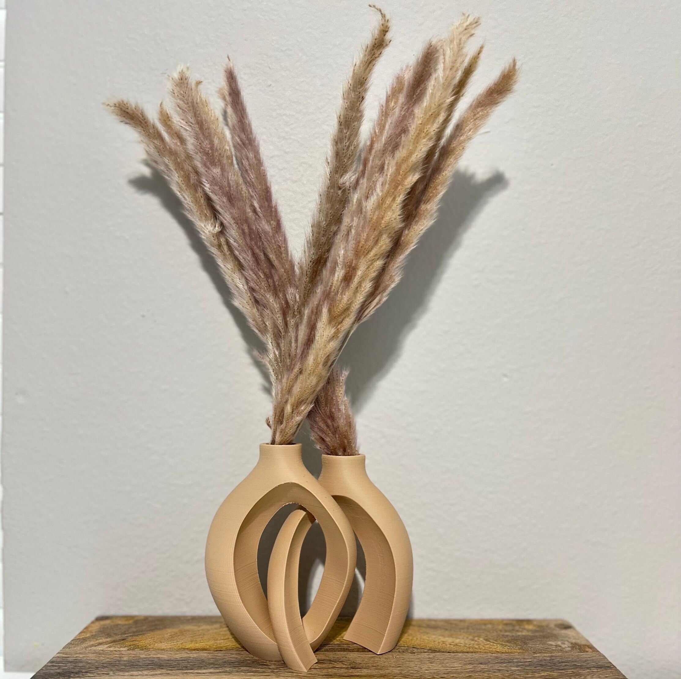 3D Printed Vase Modern Vase for Flowers, Nordic Vase Decor, Aesthetic Vase, Aesthetic Desk Decor, Minimalist Vase