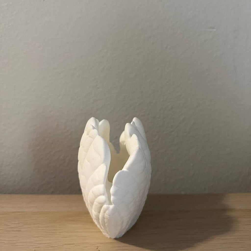 Shell Vase, seashell vase, flower vase, beach decor, Oyster vase Creative Shell 3D Printed Vase, Flower Pot Home Decoration