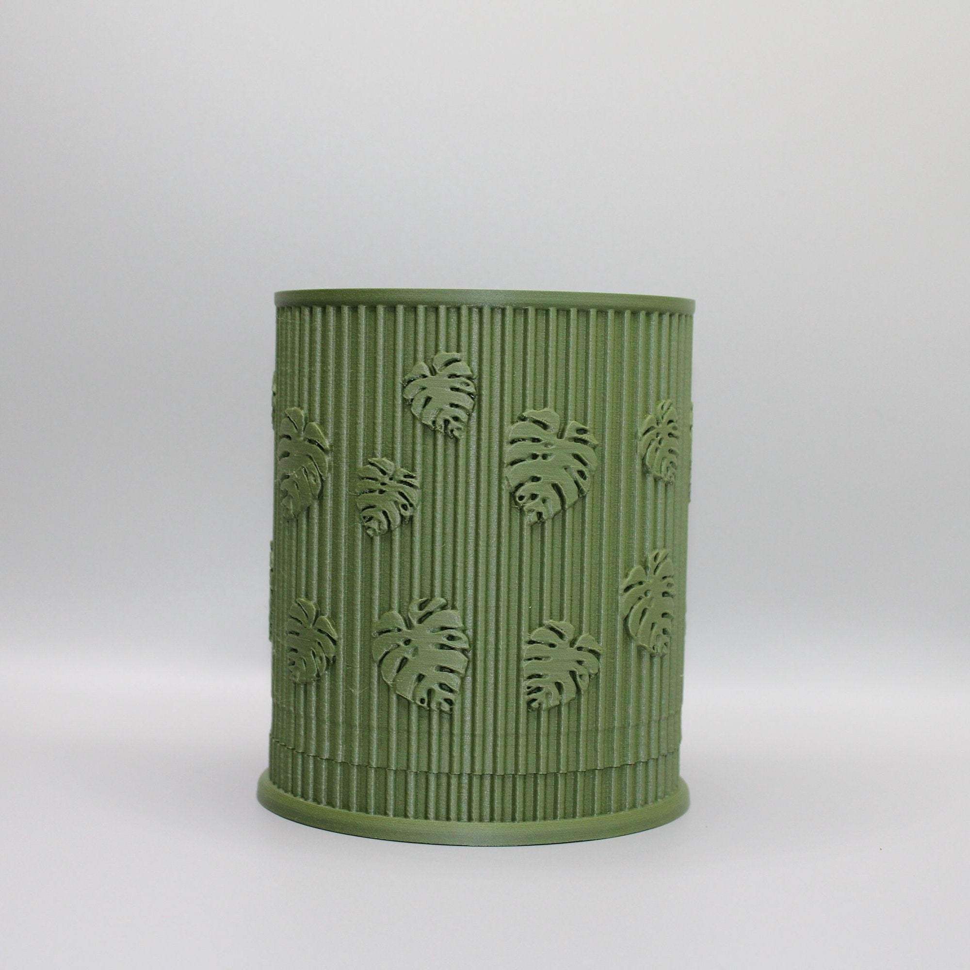 Starter Planter pot Monstera whit drain tray, 3D printed planter, plant lovers gift, valentine home decor