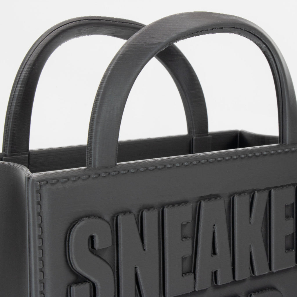 3D Printed Sneaker Head Vase, Purse Flower Vase Print, Sneaker Head Gift Flower Vase, Handbag Planter, Flower Pot Home Decoration