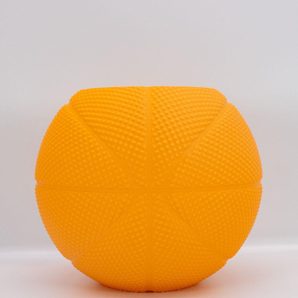 Basketball Planter Pot 3D Printed With Drainage Hole Pot opening 4.1 in - Pen Holder & Pencil Holders- Unique Planter For Indoor and outdoor