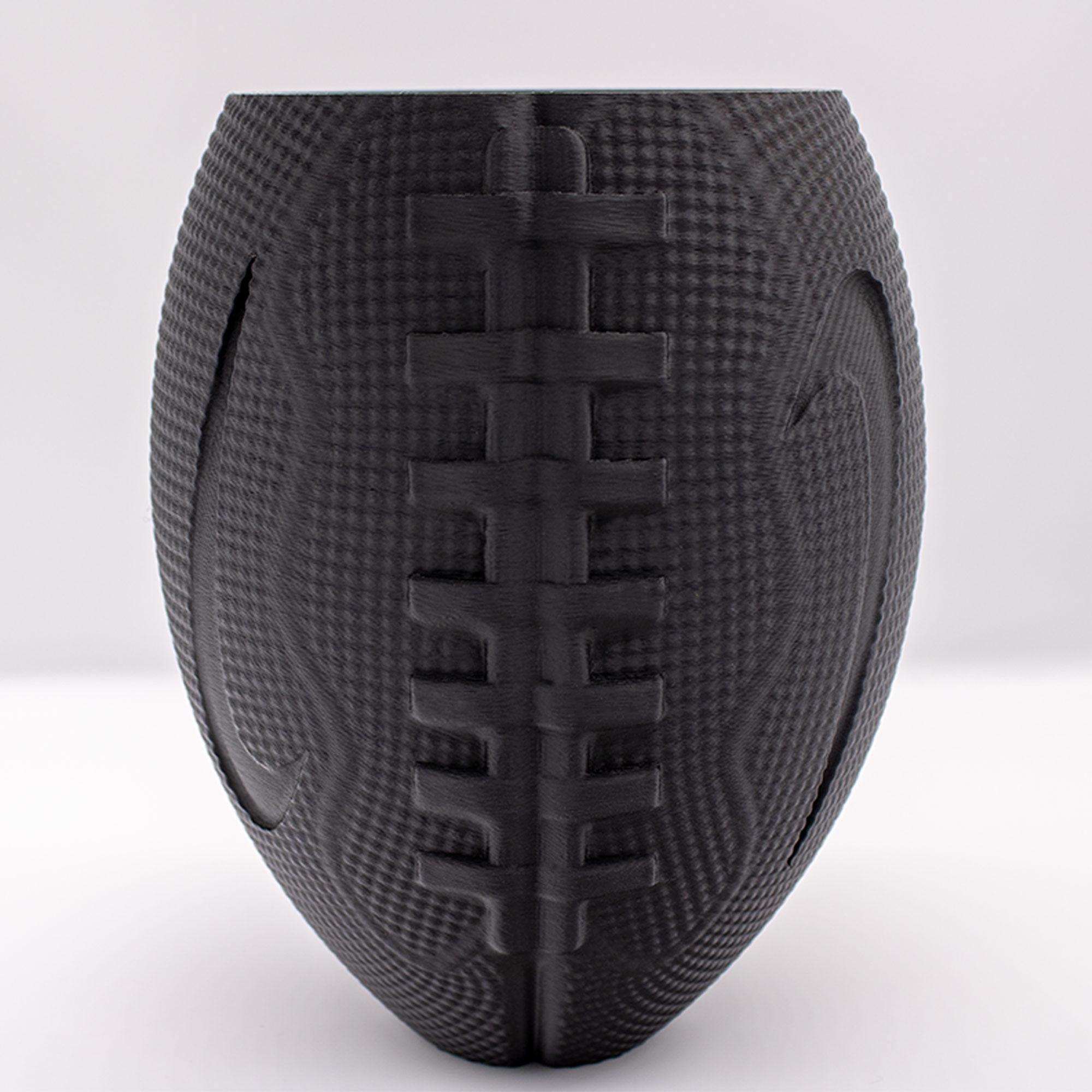 American Football Planter Pot 3D Printed - Plant Pot for Indoor Plants - Unique planter for indoor and outdoor with Drainage hole