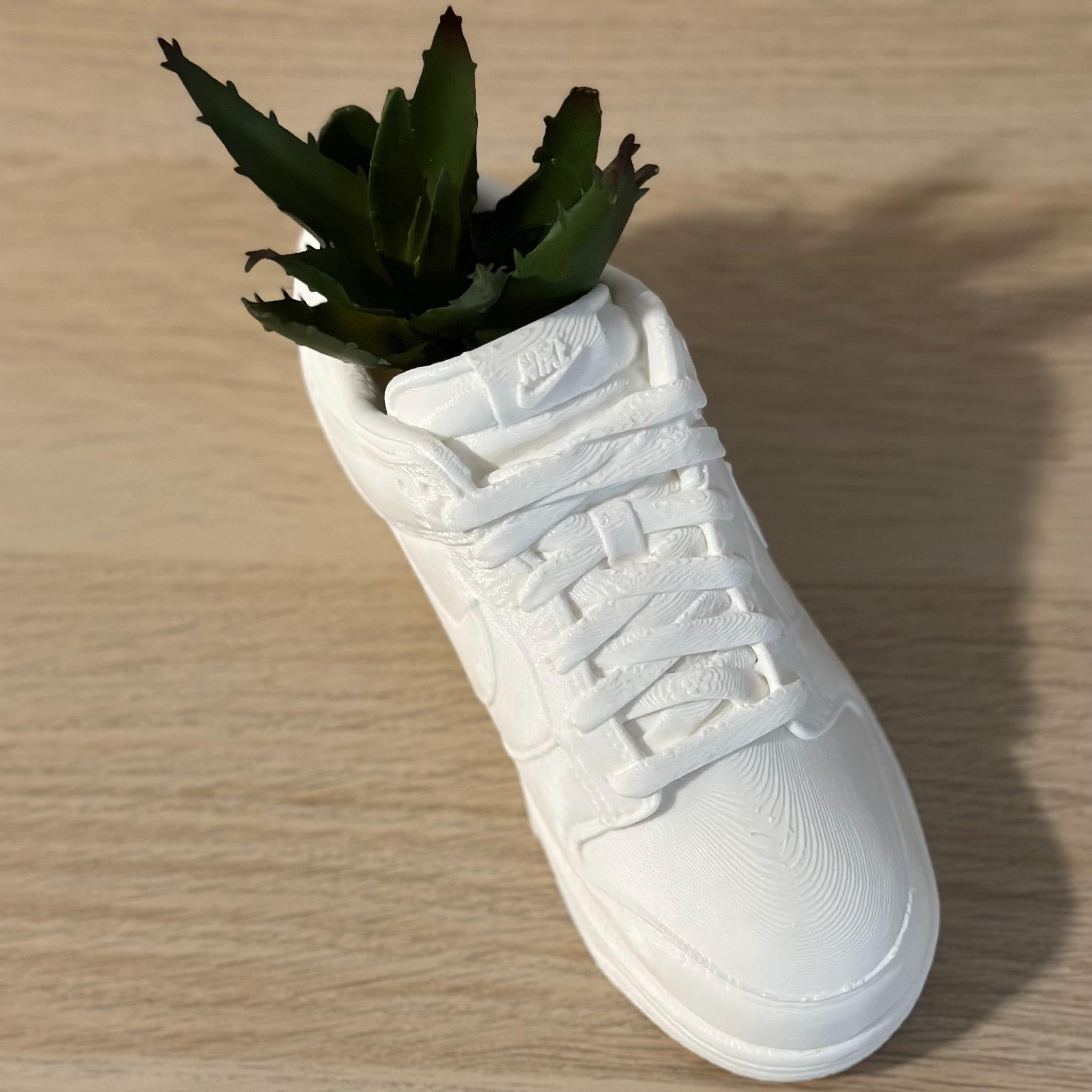 Sneakers Style Dunk Planter Pot - Pencil Cup Holder - Desk Organiser - Sneaker Head