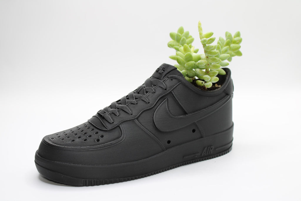 Sneakers Planter Pot – 3D-Printed Low-Top Sneaker Design | Stylish Indoor & Outdoor Pen Holder with Drainage for Fun, Functional Decor