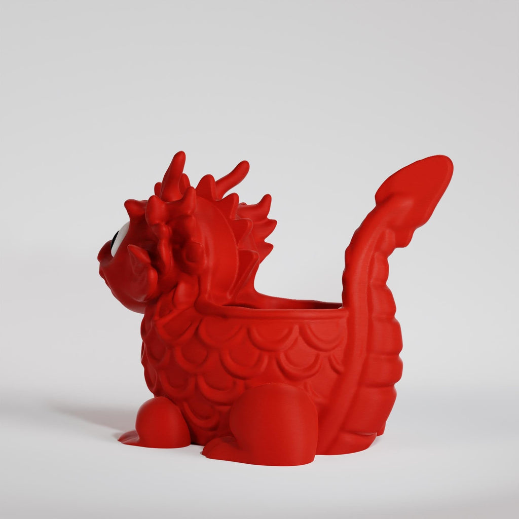 Dragon Planter Pot | Year of the Dragon Succulent Pot with Drainage | Indoor & Outdoor Fantasy Plant Holder | 3D printed planter | New Year