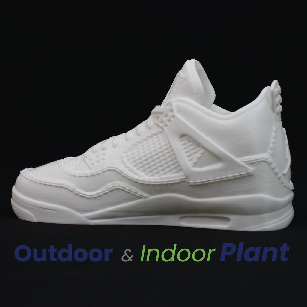 J4 Retro Shoe Planter Pot 3D printed - Pen Holder & Pencil Holders - Plant Pot for Indoor Plants - Sneakerhead decor - gift for him