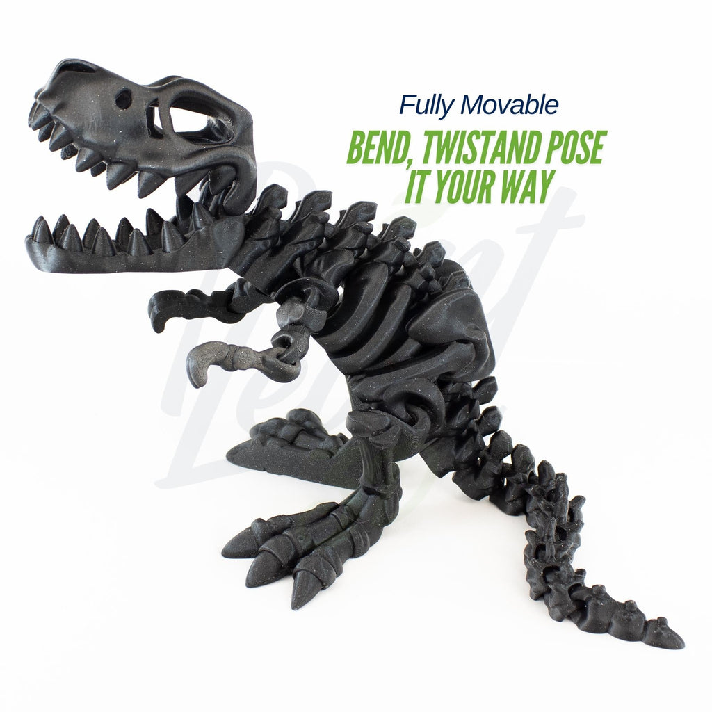 Large Flexible T-Rex Articulated Model - 3D Printed Dinosaur Toy, Stress Reliever & Educational Figure for kids and adults, Relief Anxiety