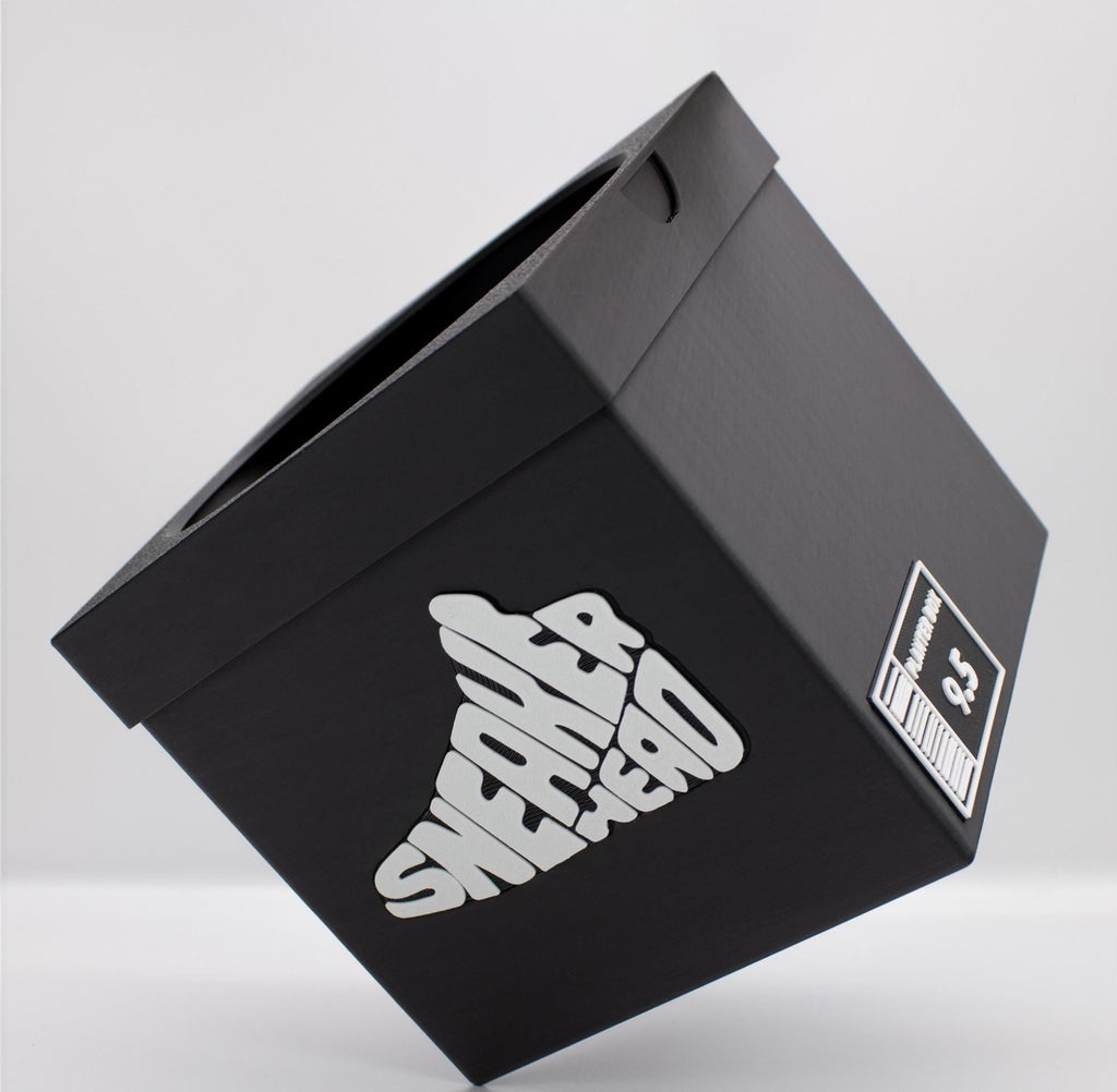Sneakerhead Box Planter  Pot - 3d printed planter - Sneakers Box Decor - Plant Pot for Indoor Plants - Unique planter with Drainage hole