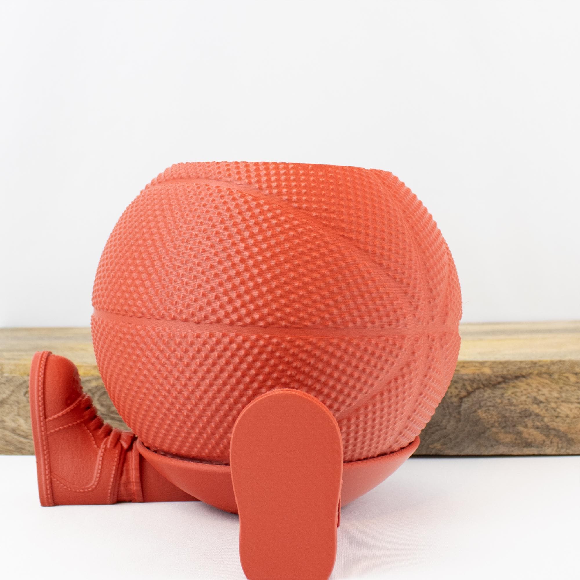 All-Star Planter Pot - Basketball Planter Pot 3D Printed With Drainage Tray - Urban Plant Pot - Streetwear planter - Gift for sneaker lovers