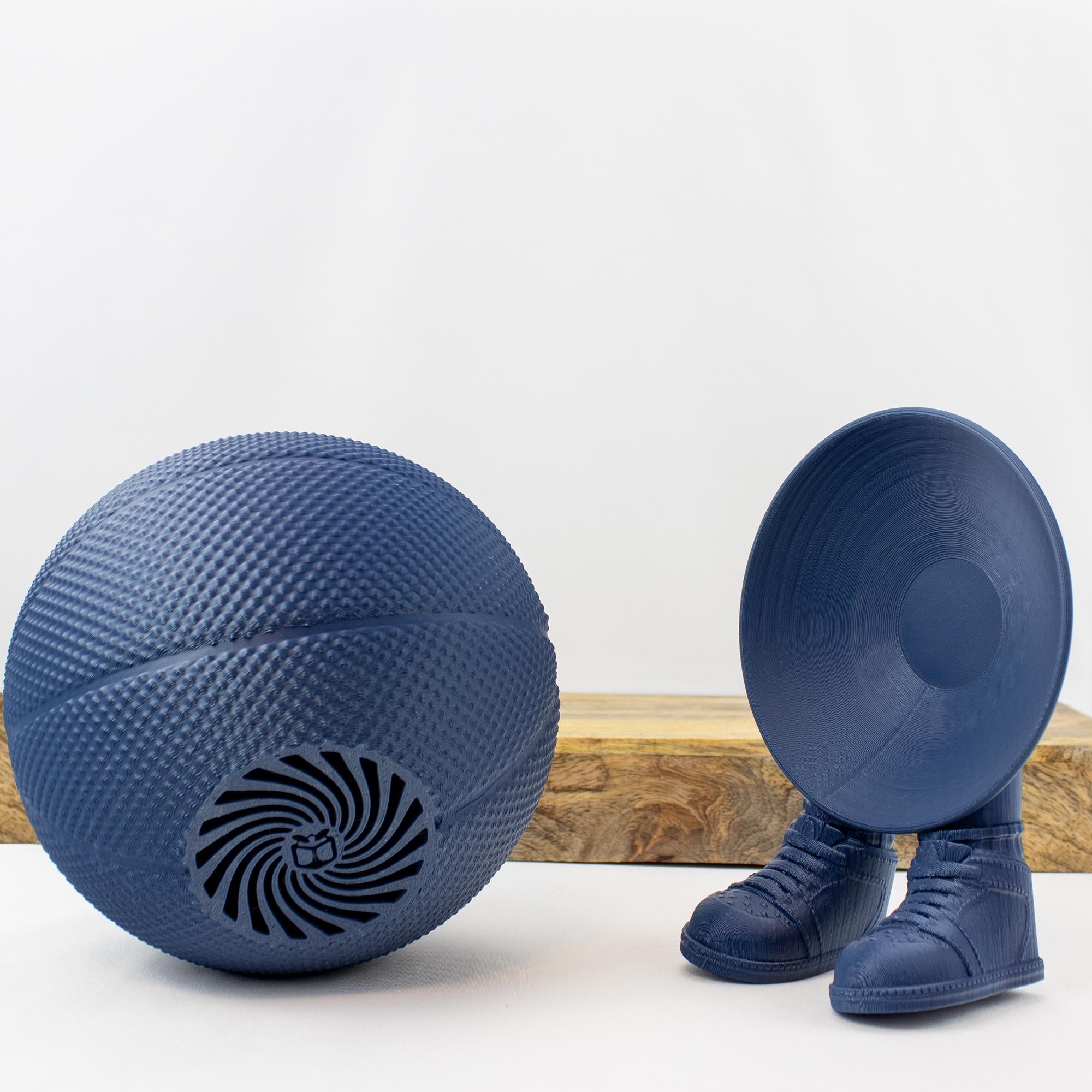 All-Star Planter Pot - Basketball Planter Pot 3D Printed With Drainage Tray - Urban Plant Pot - Streetwear planter - Gift for sneaker lovers