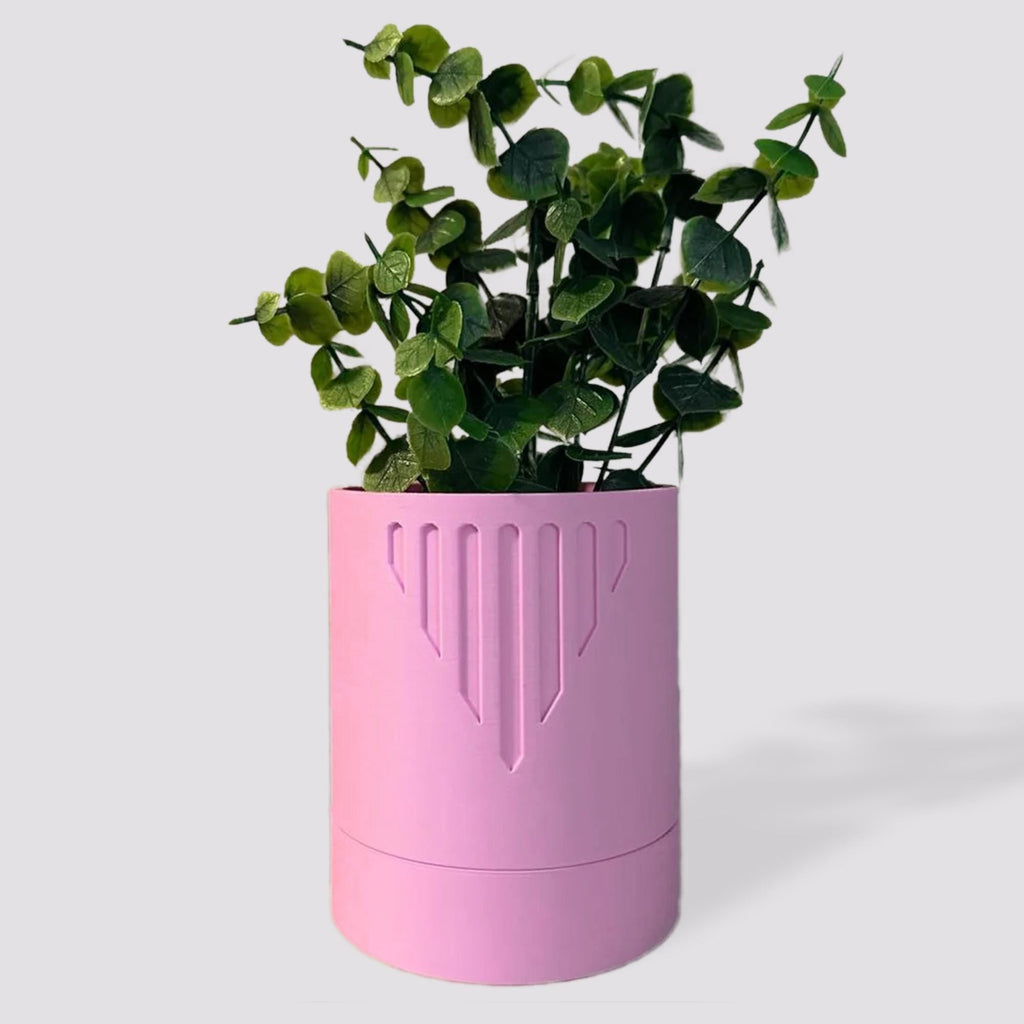 Plant pot, planter pot with drainage 3D Printed, Nordic Minimalist, Boho Succulent planter, Home Decor Gift