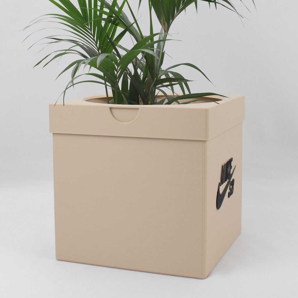 Sneaker SB Skateboarding Box Planter  Pot - 3d printed planter - Plant Pot for Indoor Plants - Unique planter with Drainage hole - SBs box