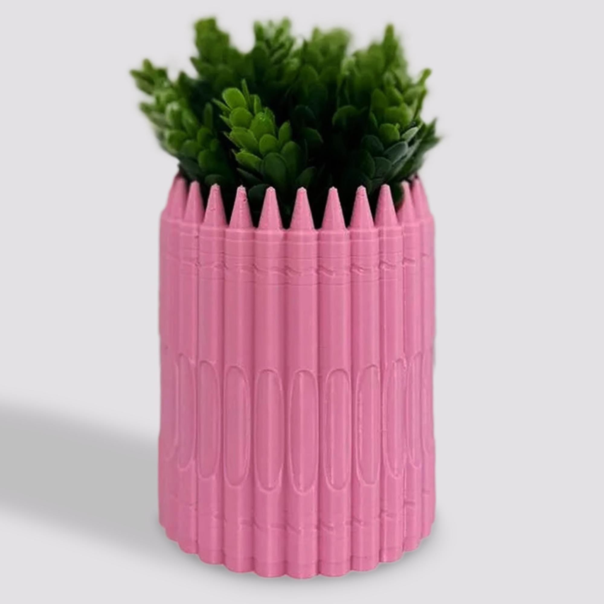 3D printed planter Crayon Pencil, Holder Cup for Your Home and Office, makeup brush holder, teacher pencil holder, Love planter Gifts